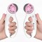 45mm Rotary Cutter for Fabric Safety Lock Ergonomic Classic Comfort Loop Fabric Small Rotary Cutter for Sewing Quilting Crafting (Extra 2pcs Replacement Blades Included)-Pink